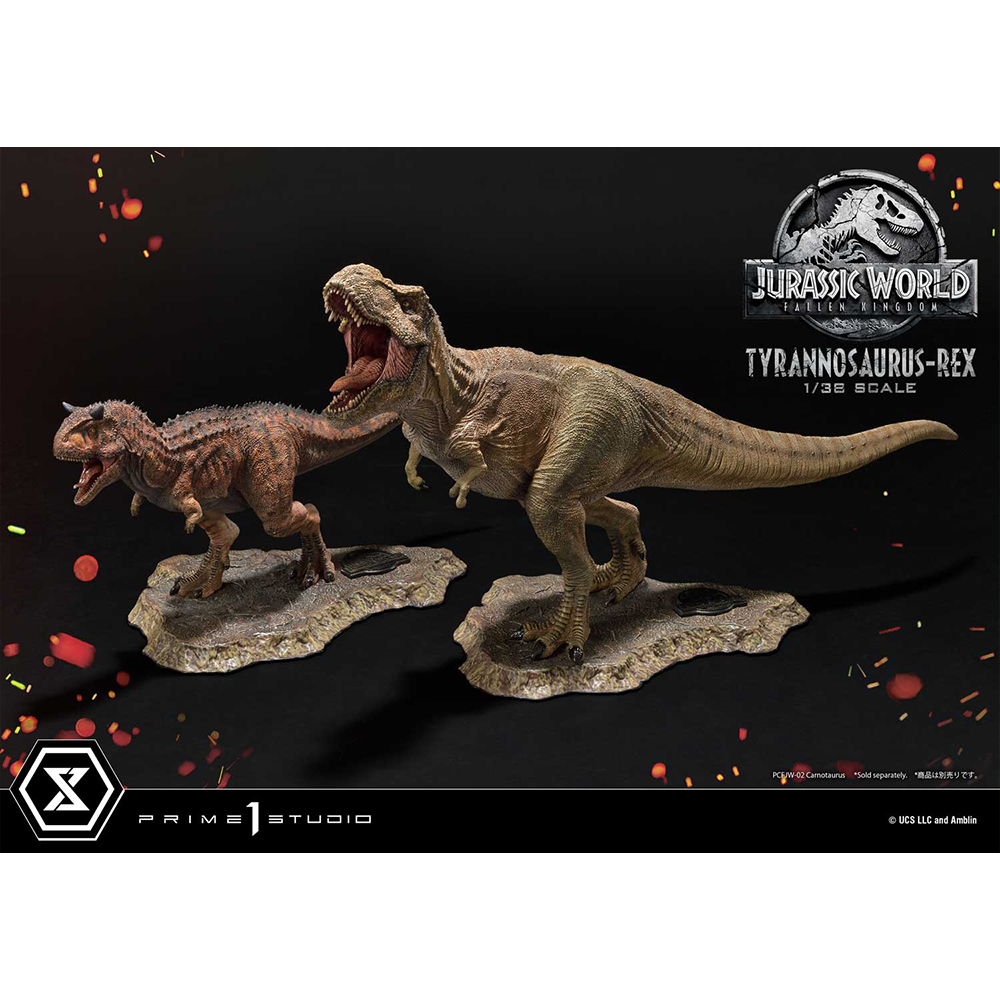 プライムコレクタブルフィギュア　T-REX 1/38 プライムコレクタブルフィギュア ジュラシック・ワールド：炎の
