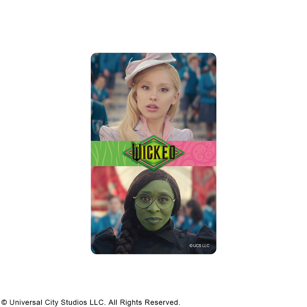ウィキッド　マスコット　4種セット　ステッカー付き Universal Filmarket
