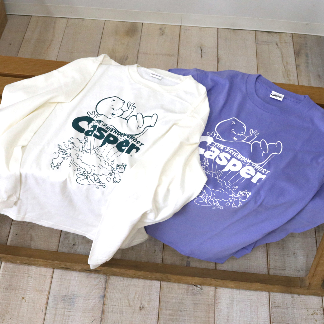 casper ロンT ロングスリーブT ローズバッド　キャスパー Universal Filmarket