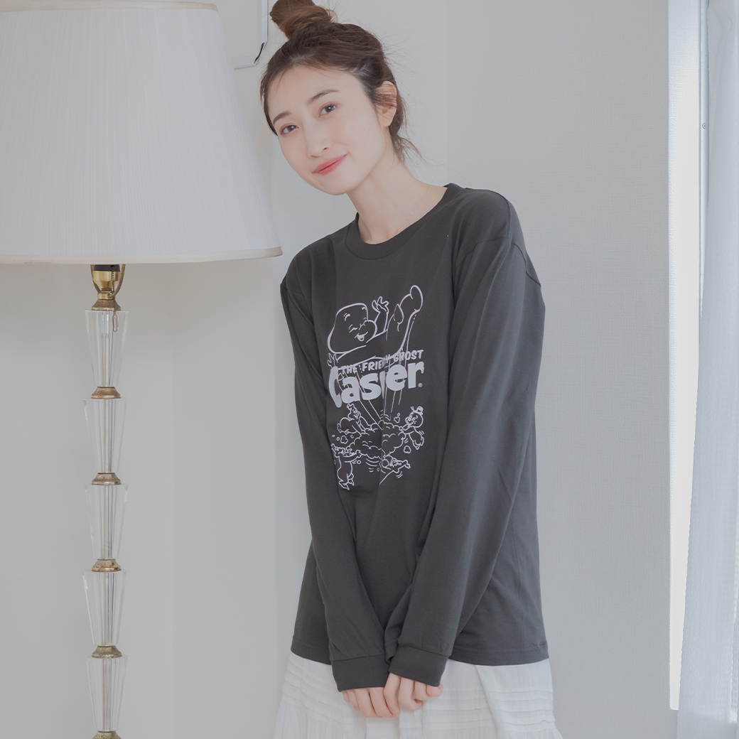 casper ロンT ロングスリーブT ローズバッド　キャスパー Universal Filmarket